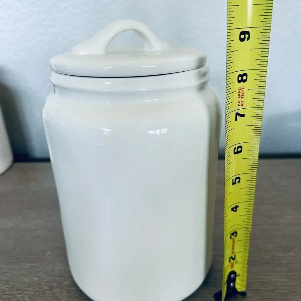 Rae Dunn Mama’s Love Ceramic Cookie Jar Treat Food Storage Canister